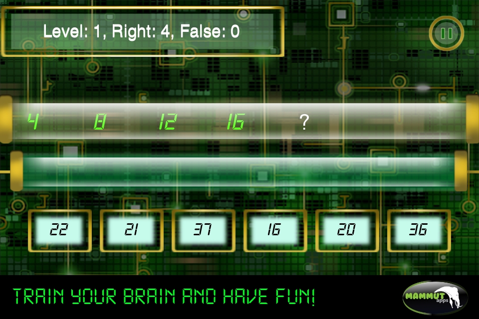Sequences - train your brain professional